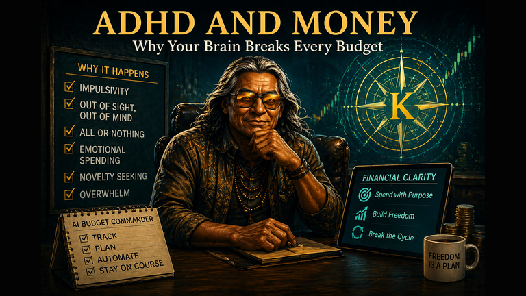 ADHD and Money: Why Your Brain Breaks Every Budget